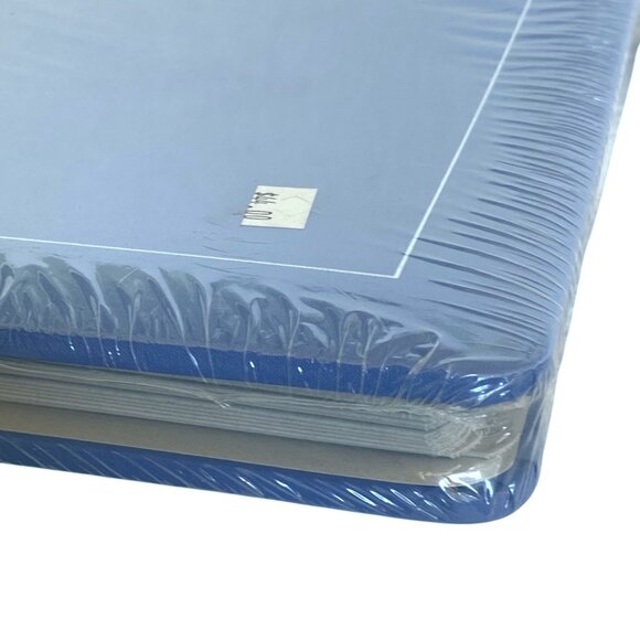 New Creative Memories Original 12x12 Scrapbook Album Sky Blue 15 Natural Pages - Picture 4 of 7